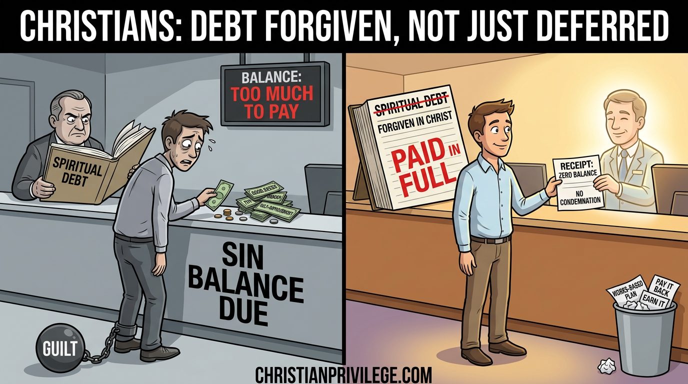 Christian Privilege Debt Forgiven