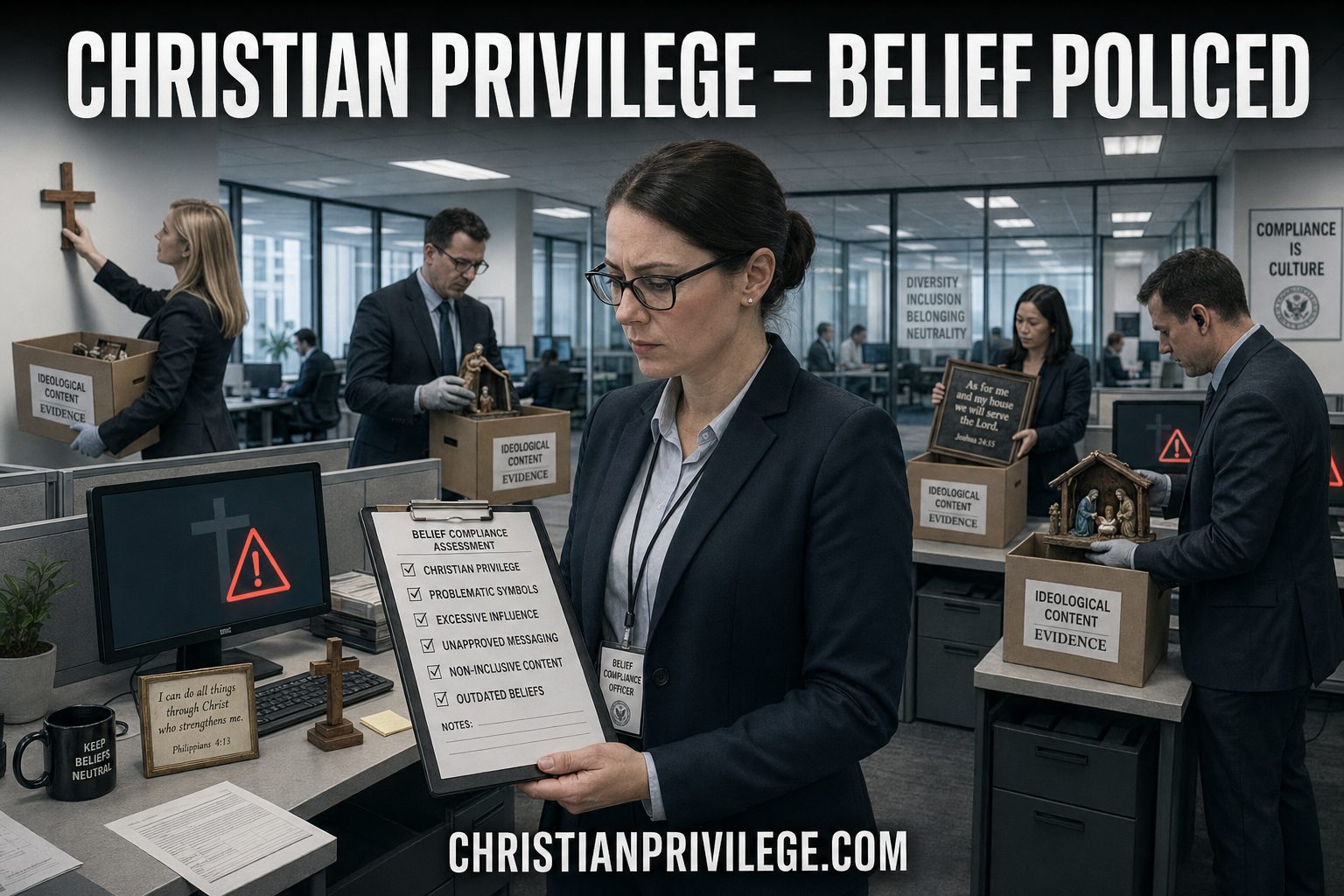 Christian Privilege Belief Policed